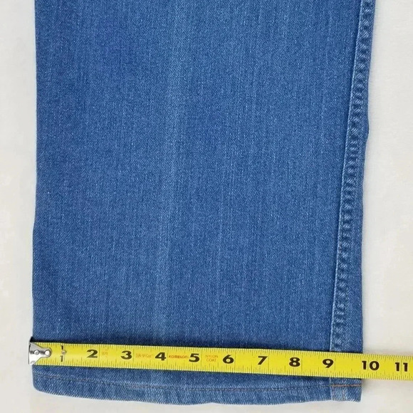 Levis Men's Blue Denim 44X30 Jeans Boot Cut - Picture 7 of 9